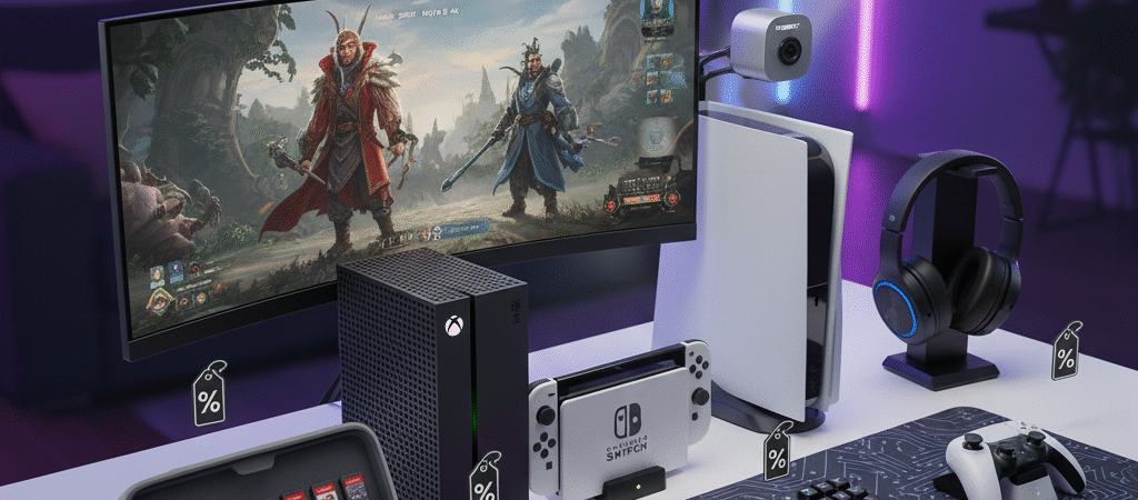 🚀 Esquenta Black Friday Amazon: O Setup Gamer/Tech que Você Merece! 🎮💻